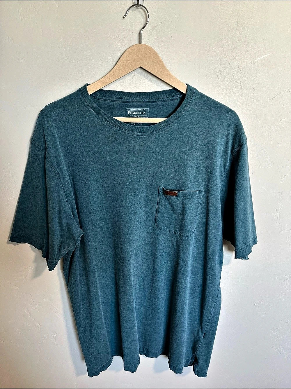 Pendleton Deschutes Pocket Tee Men's Blue Size Large
